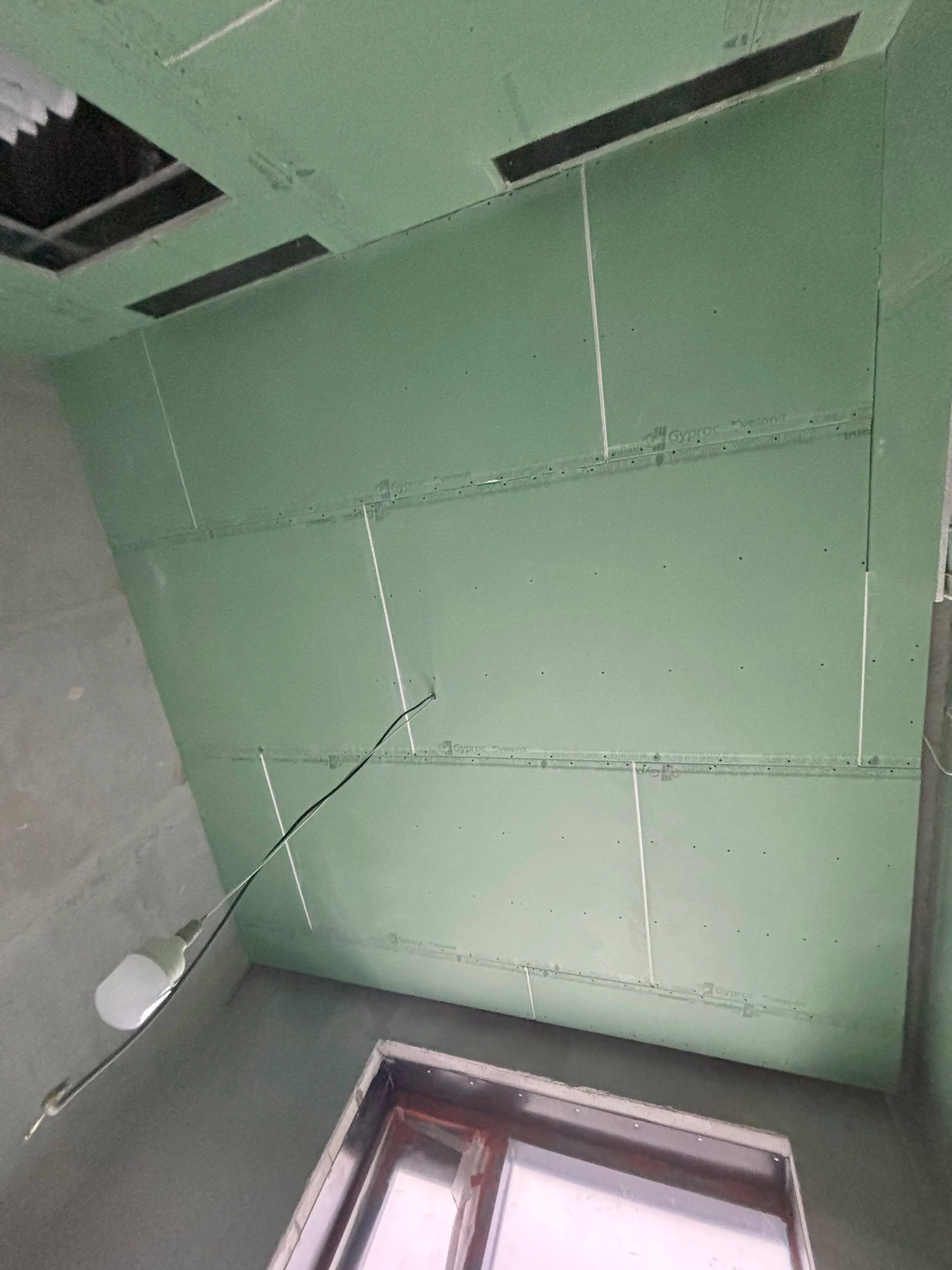 До установки листов